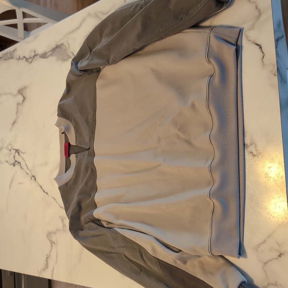 HUGO BOSS Gray Men's Sweater